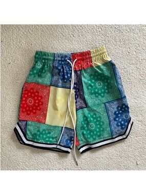 XXIII Multicolor Bandana Print men’s  summer Shorts S